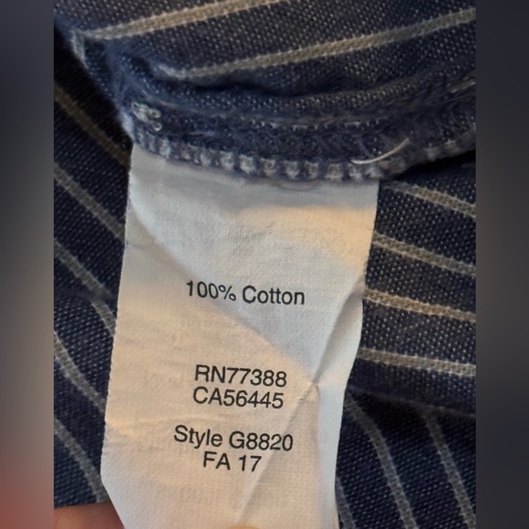 J. Crew Striped Bell-Sleeve Cotton Dress - Picture 7 of 10